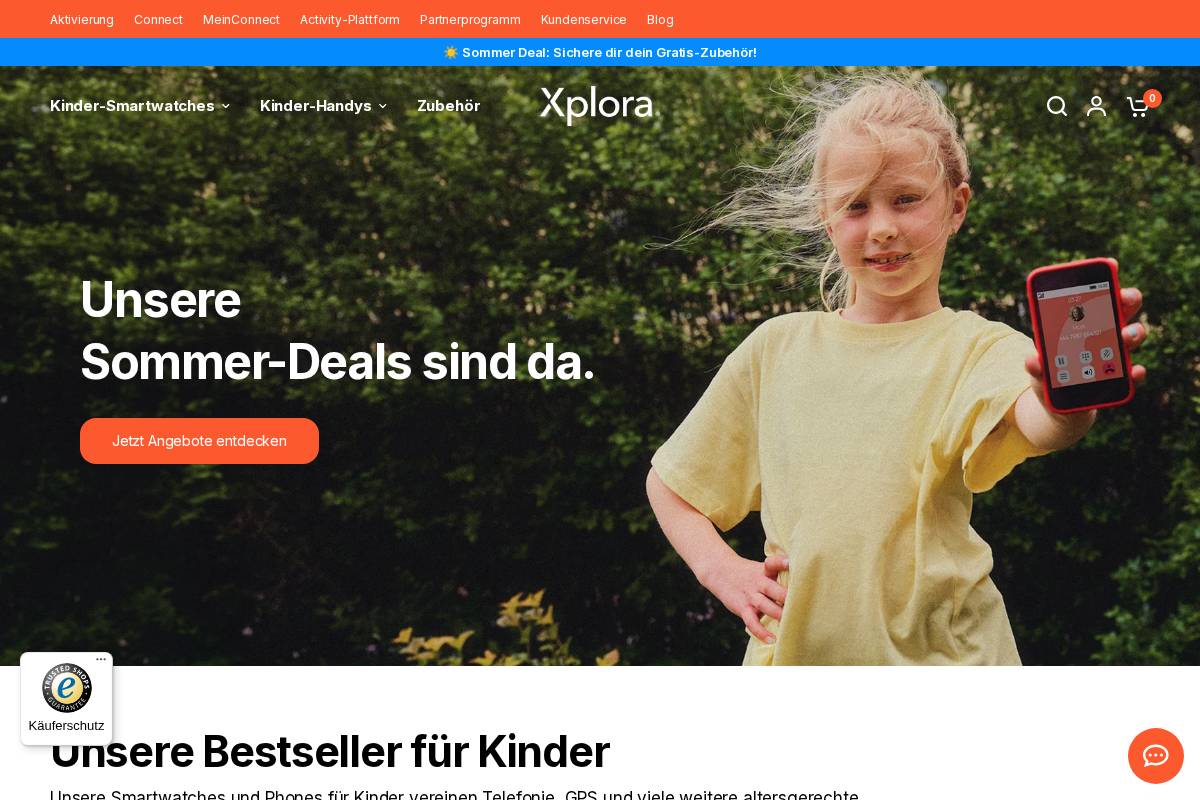 myxplora.de homepage screenshot