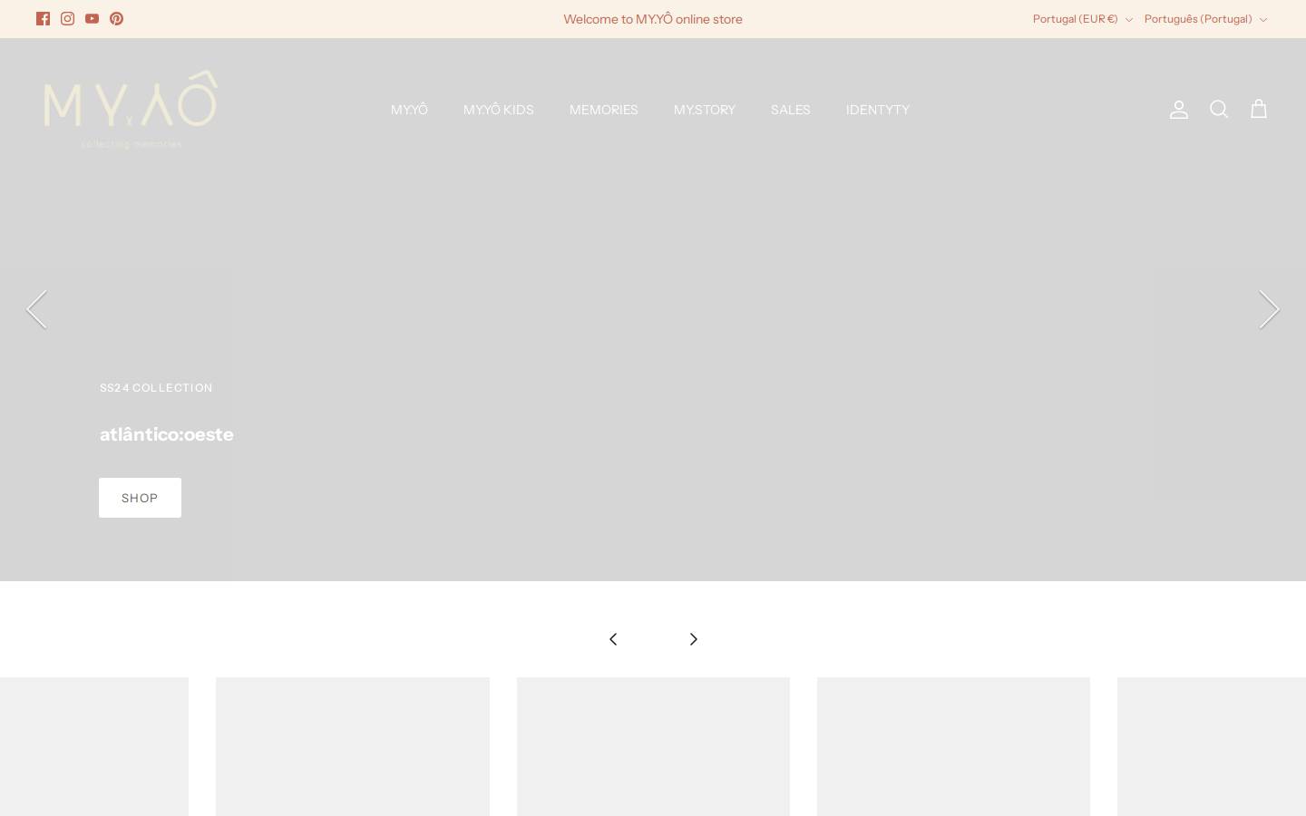 myyo.pt homepage screenshot