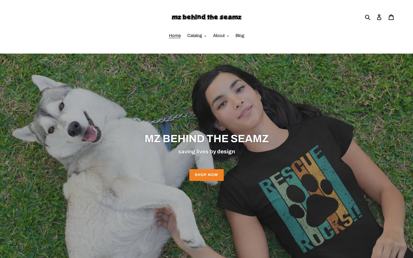 mzbehindtheseams.com homepage screenshot