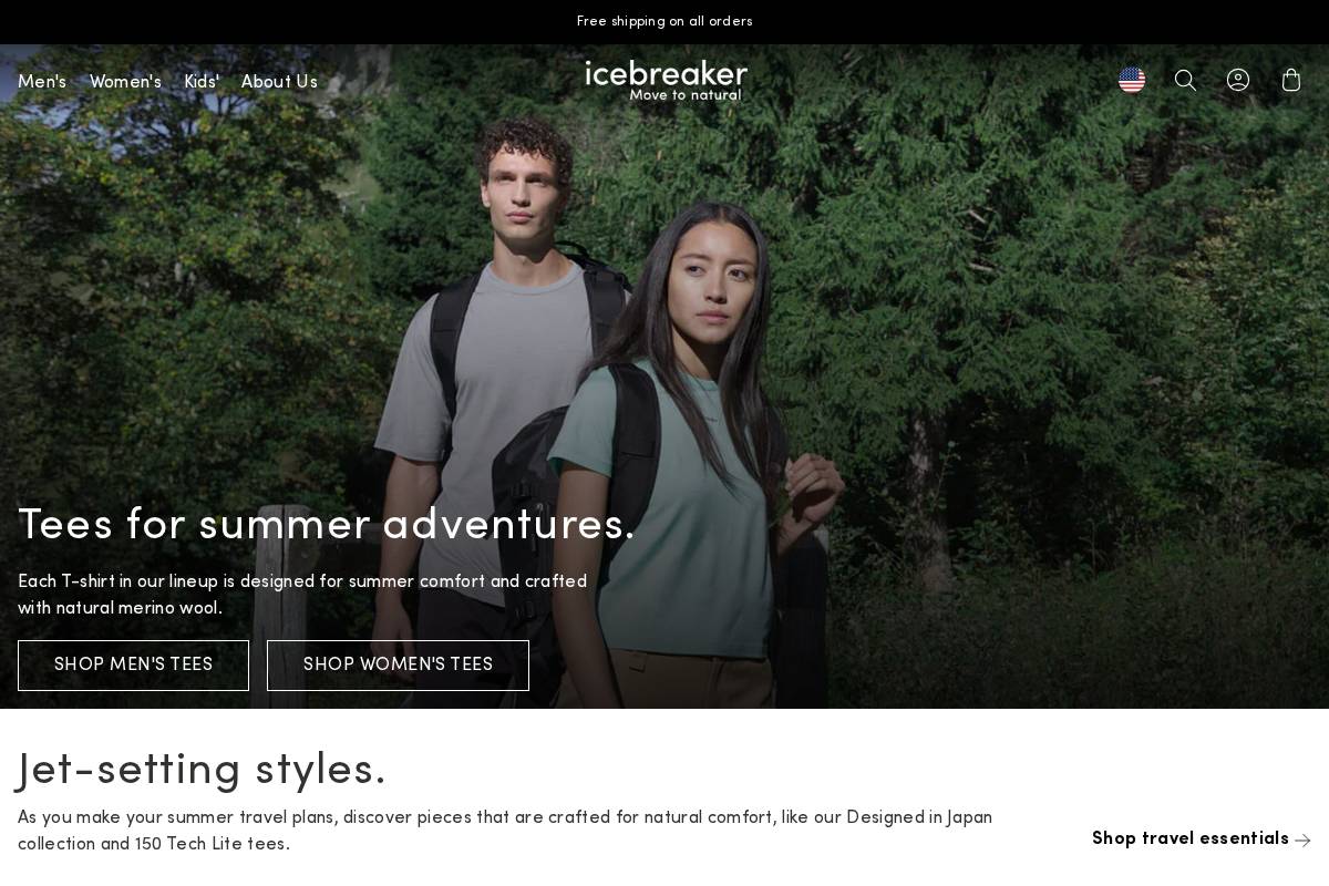 na.icebreaker.com homepage screenshot