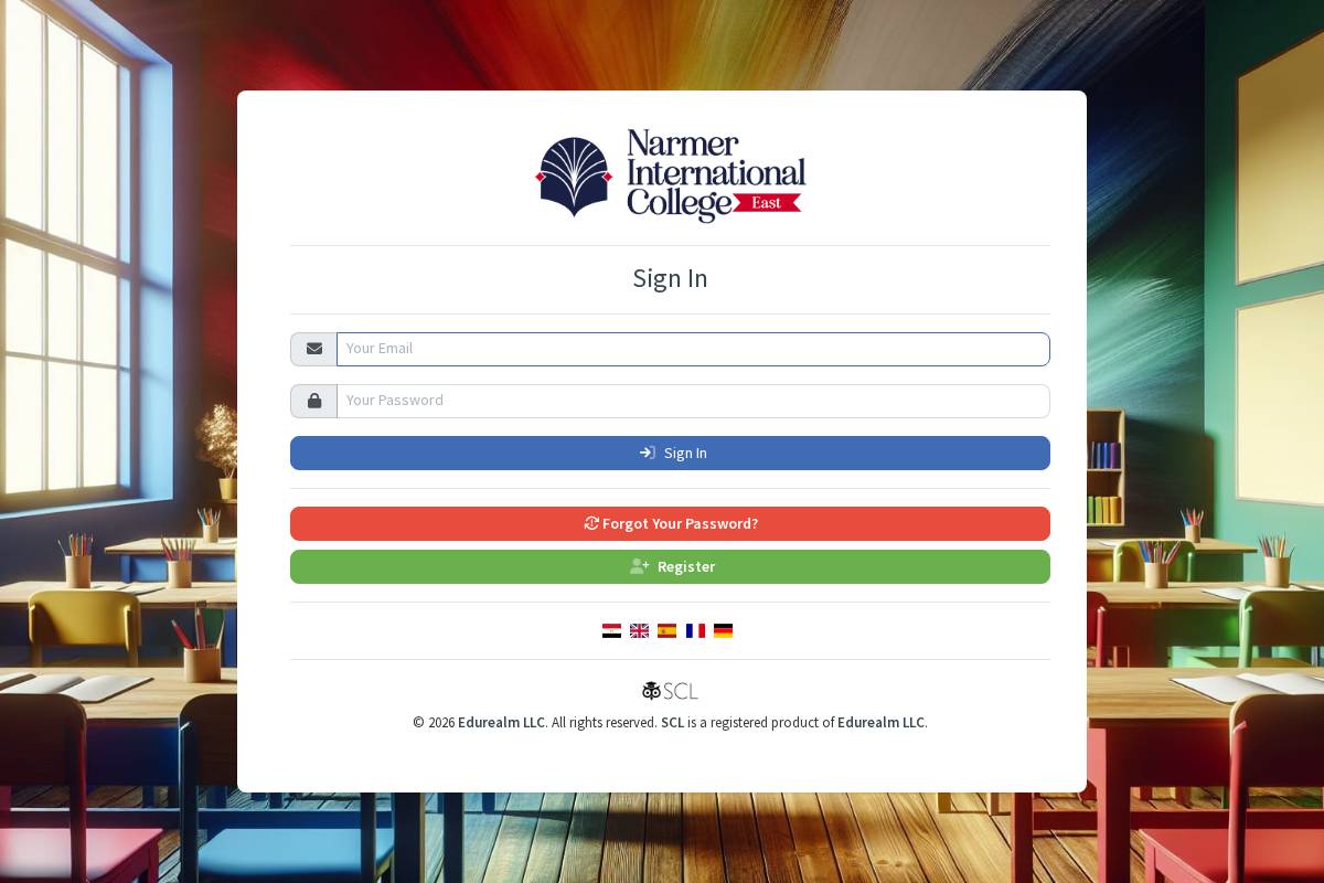 nac.getscl.com homepage screenshot