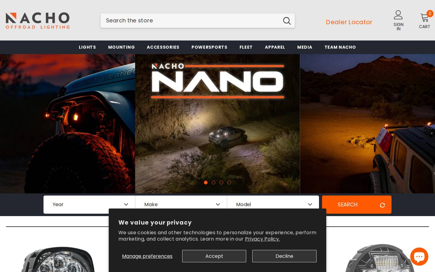 nacho.love homepage screenshot