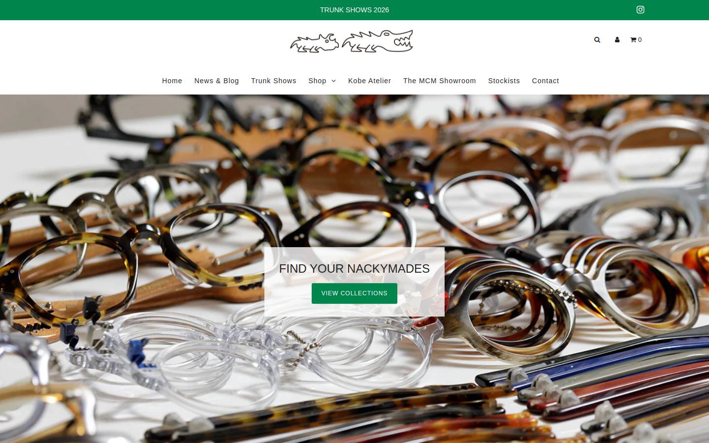 nackymade.shop homepage screenshot