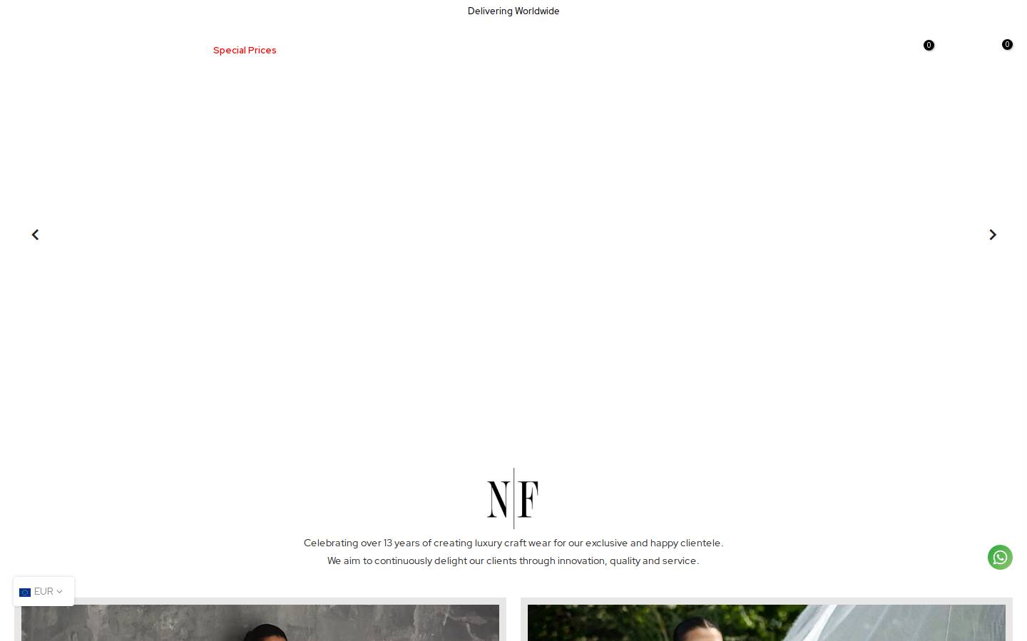 nadiafarooqui.com homepage screenshot
