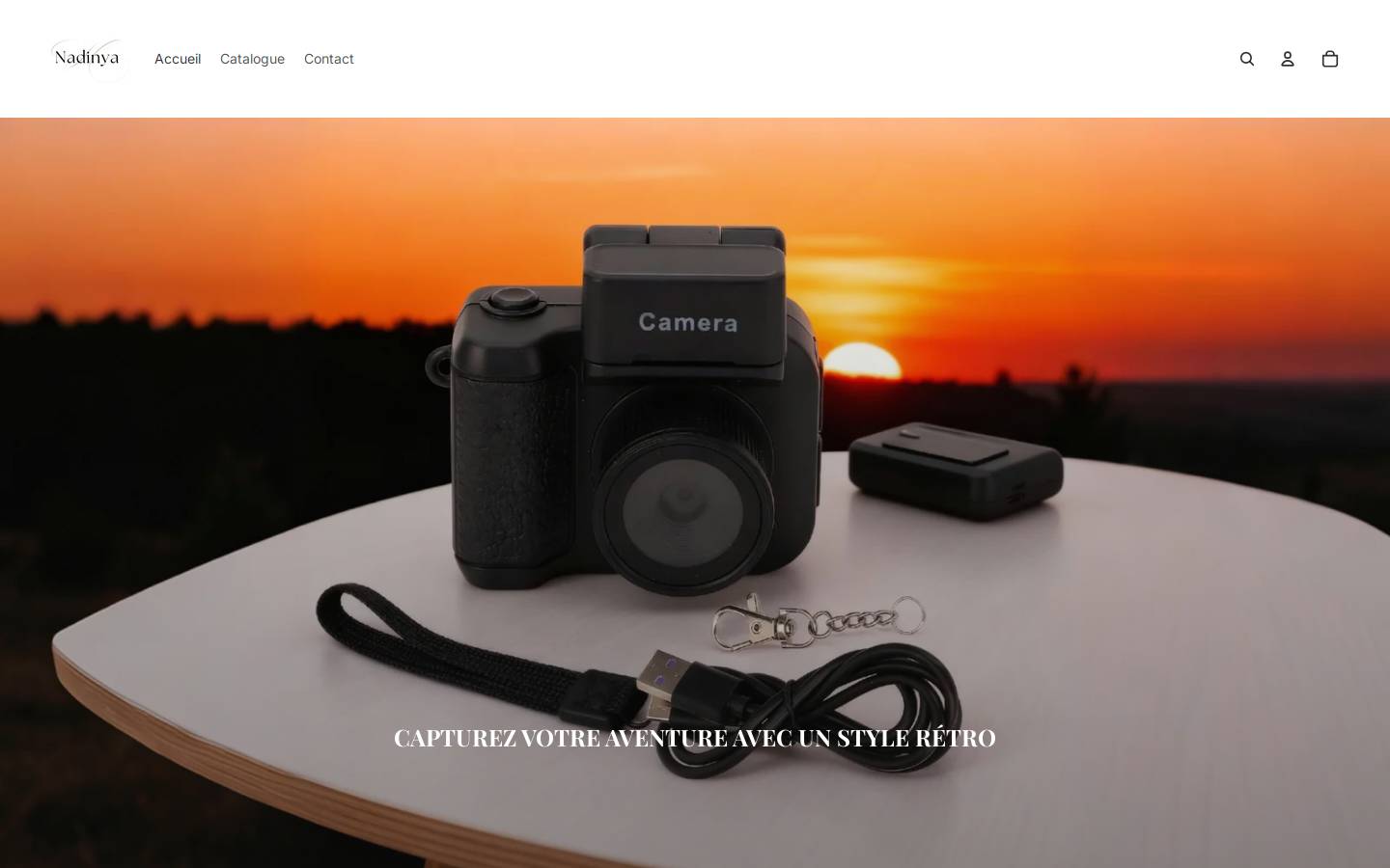 nadinya.com homepage screenshot