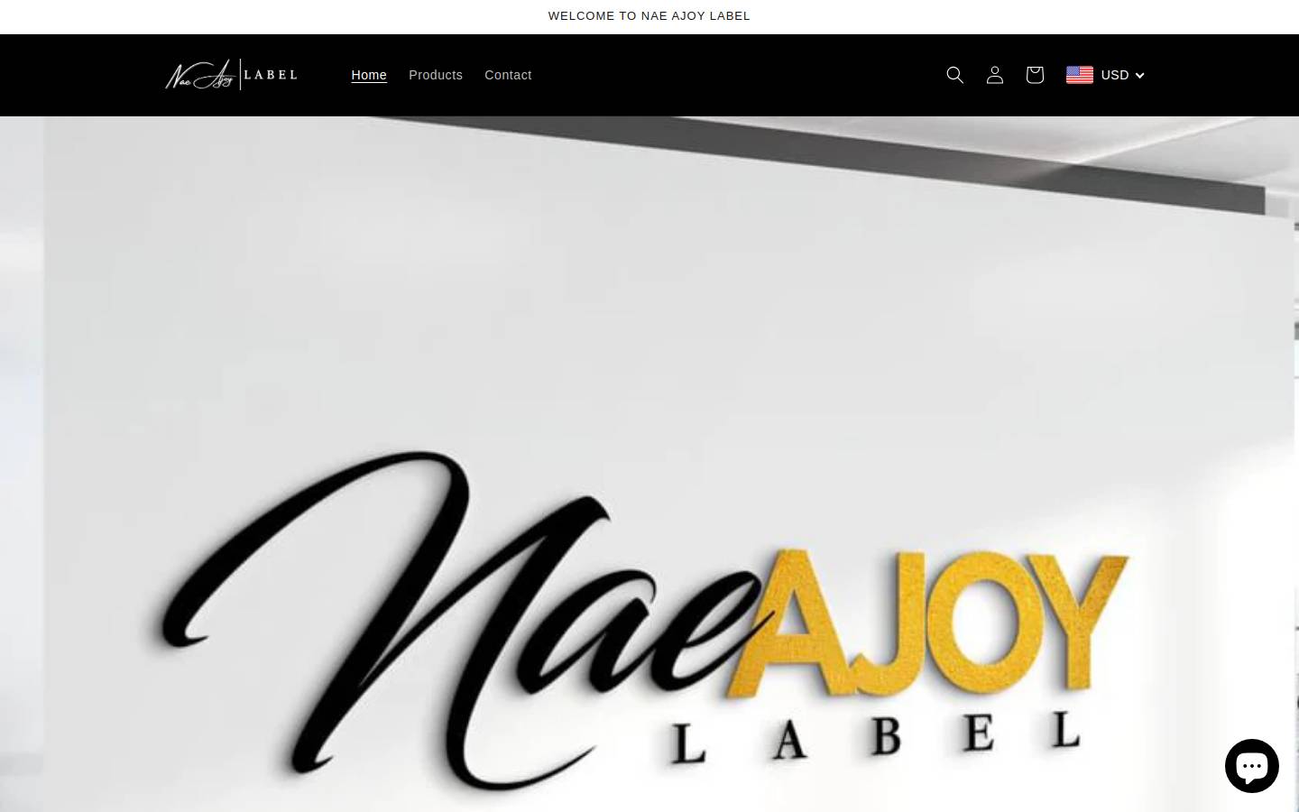 naeajoylabel.com homepage screenshot
