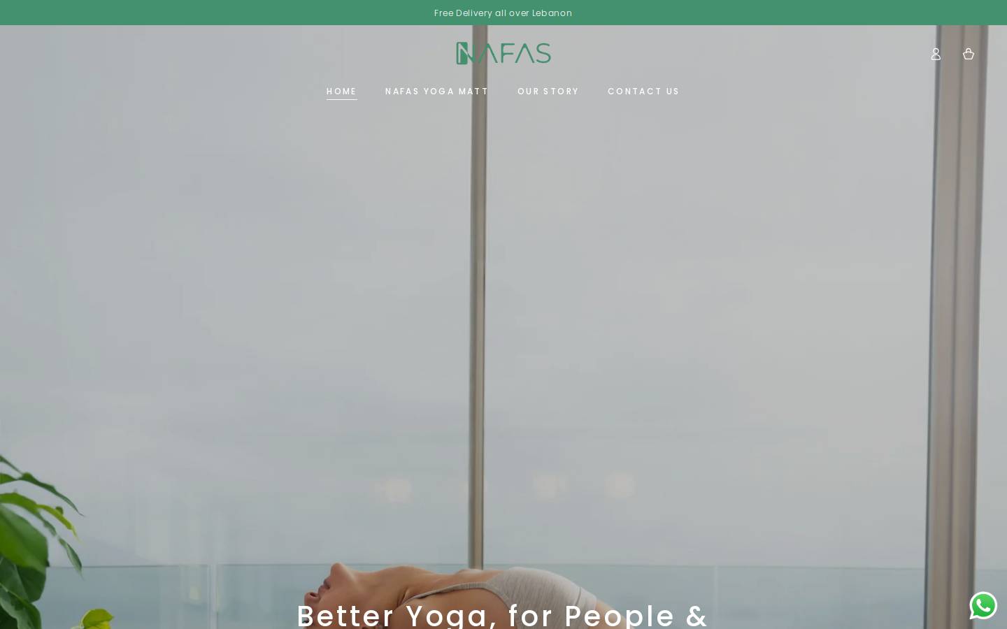 nafasbrand.com homepage screenshot