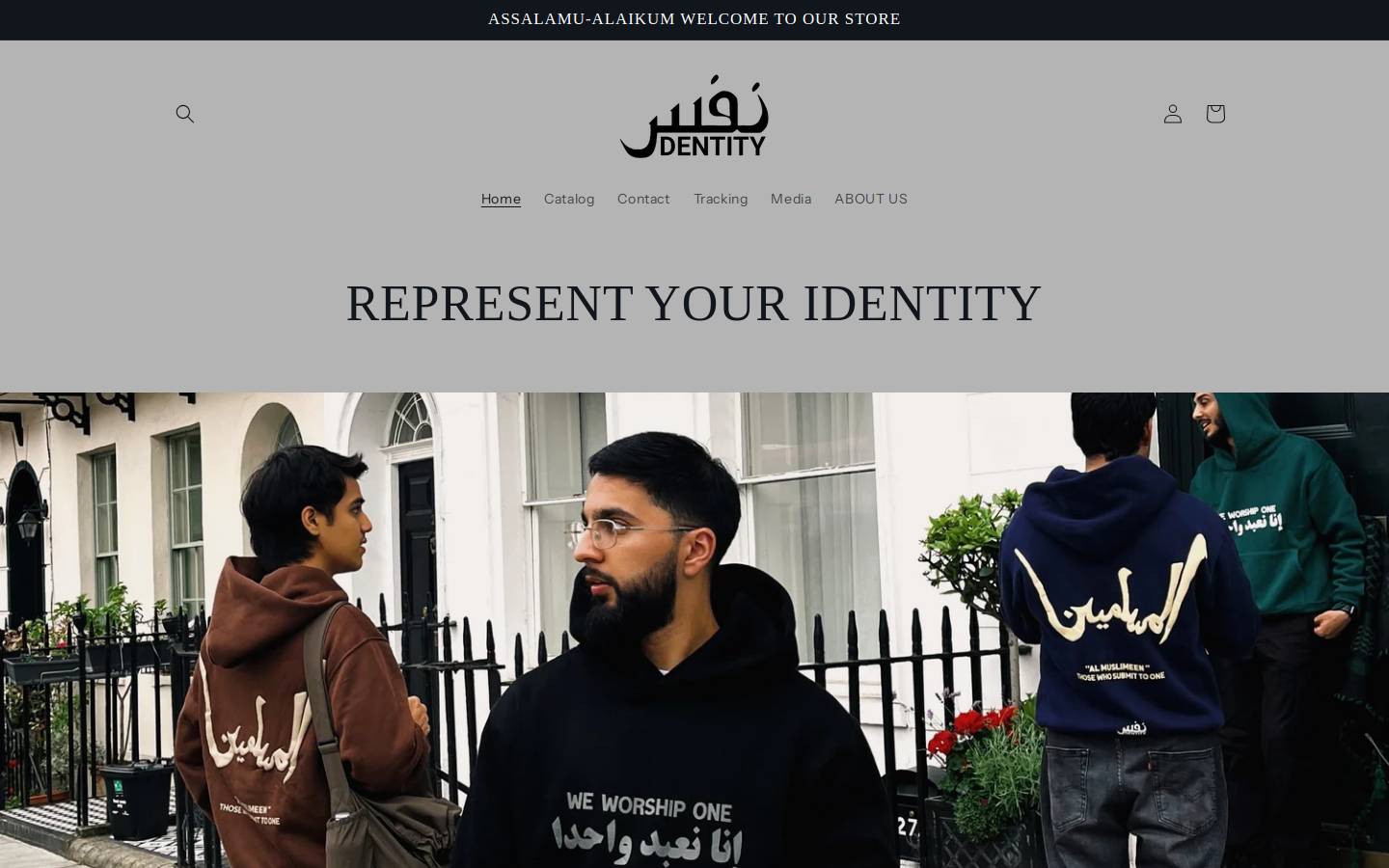 nafsidentity.com homepage screenshot