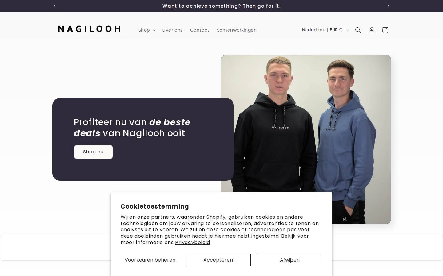 Nagilooh homepage screenshot
