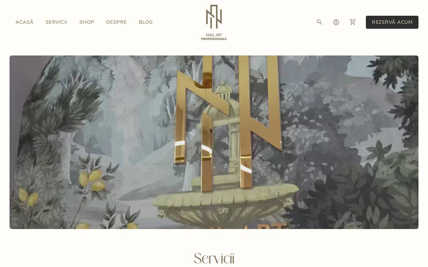 nailart-studio.ro homepage screenshot