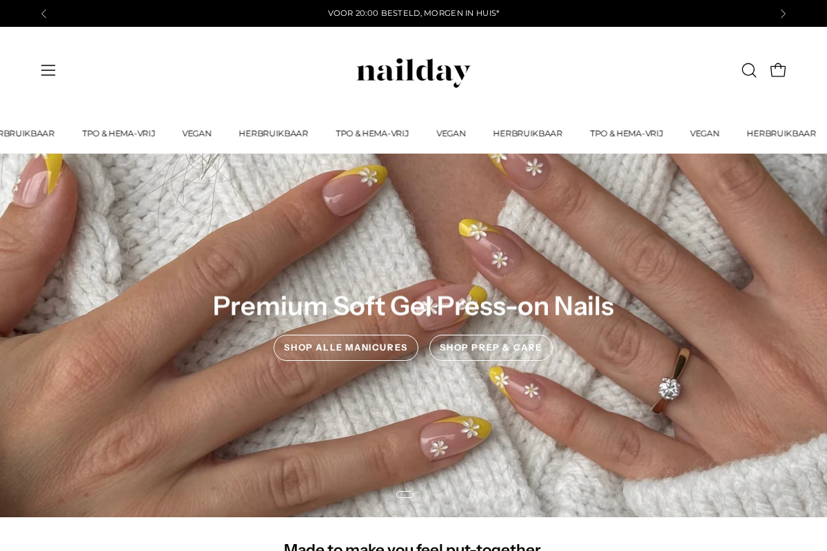 nailday homepage screenshot