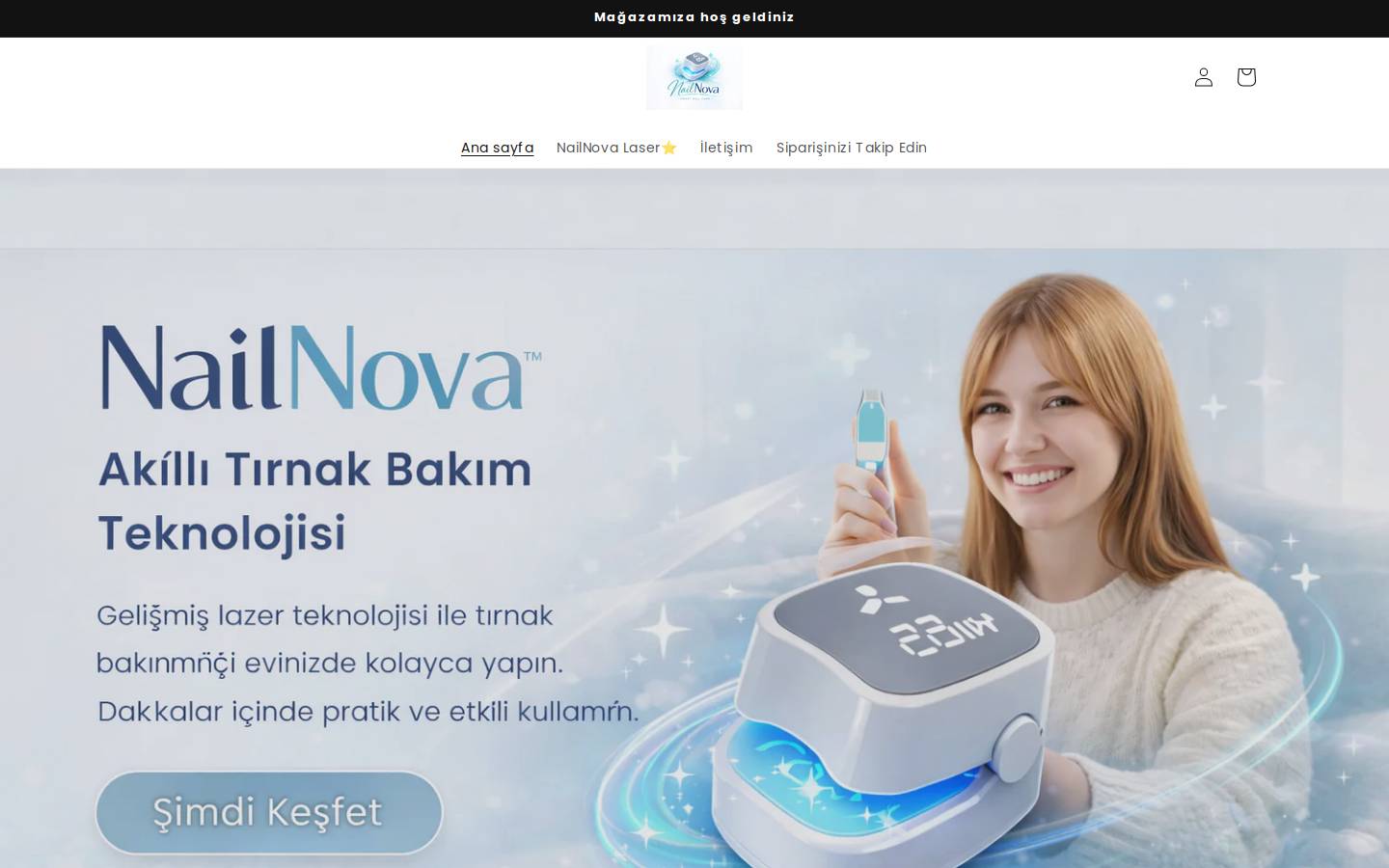 nailnovatr.com homepage screenshot