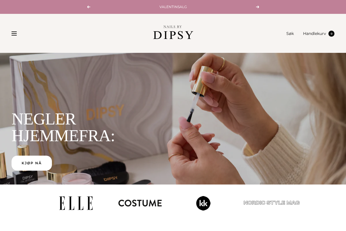 Nailsbydipsy homepage screenshot