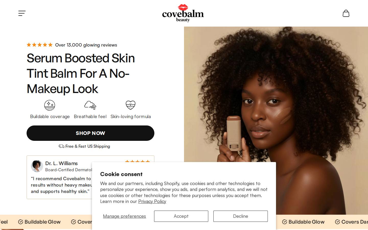 Nail Strip Mall homepage screenshot