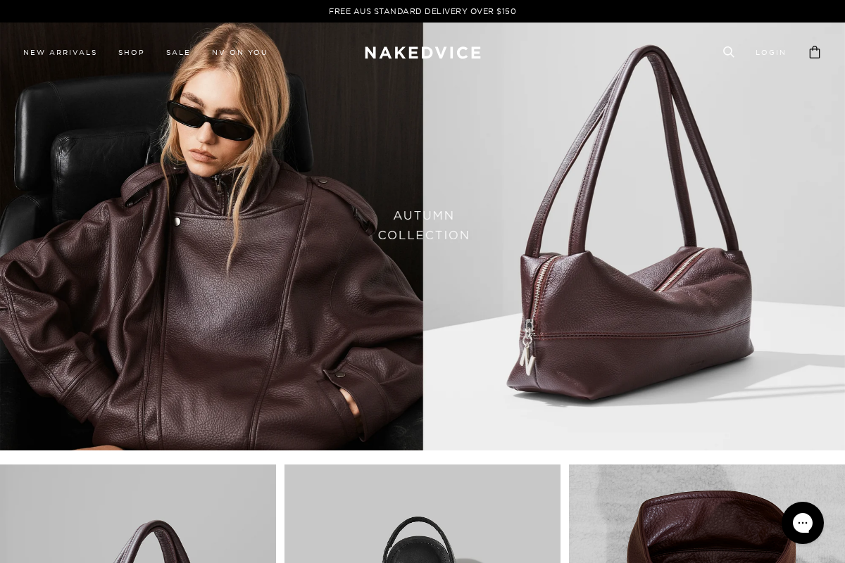 Nakedvice homepage screenshot