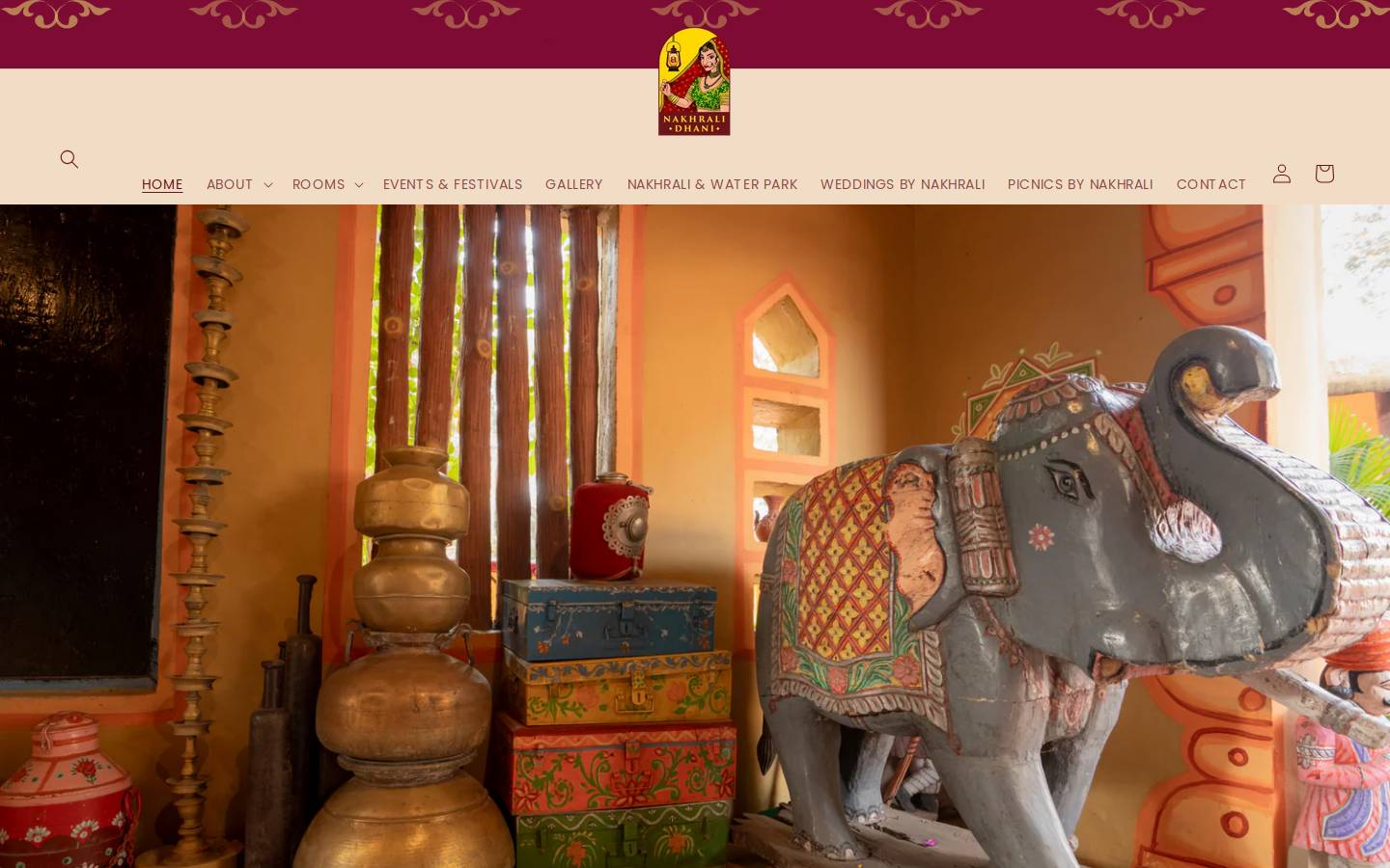 nakhralidhani.com homepage screenshot