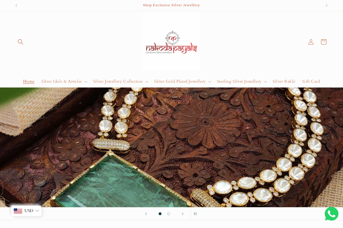 Nakoda Payals homepage screenshot