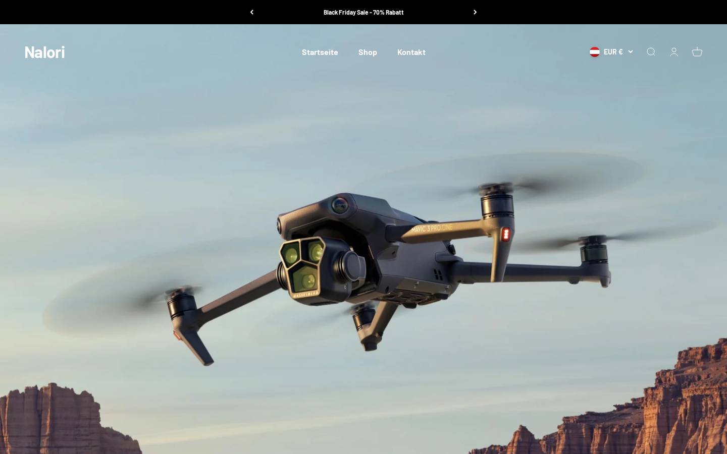 nalori.de homepage screenshot
