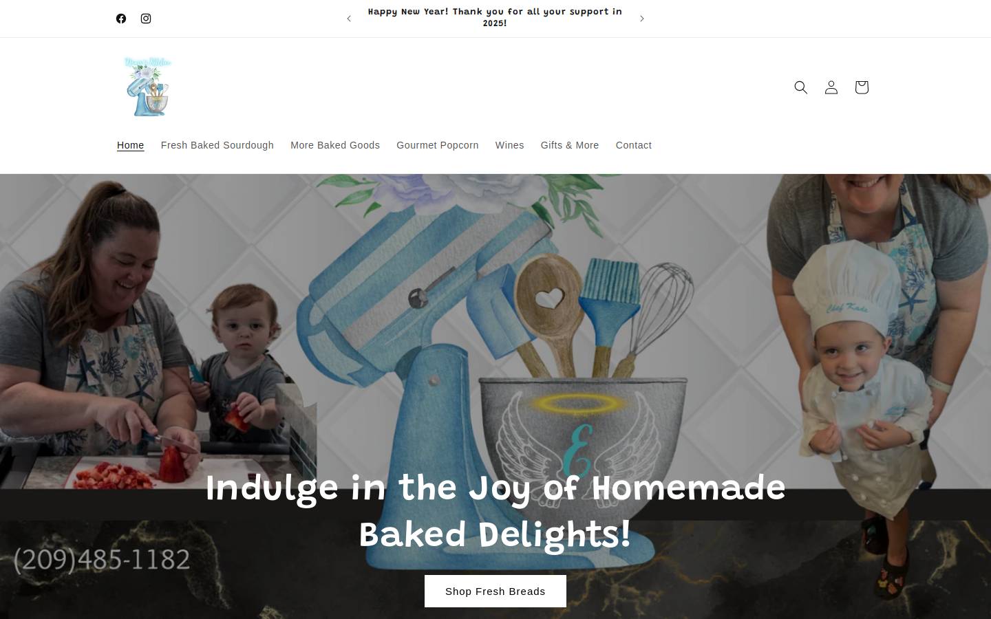 namaskitchen.com homepage screenshot