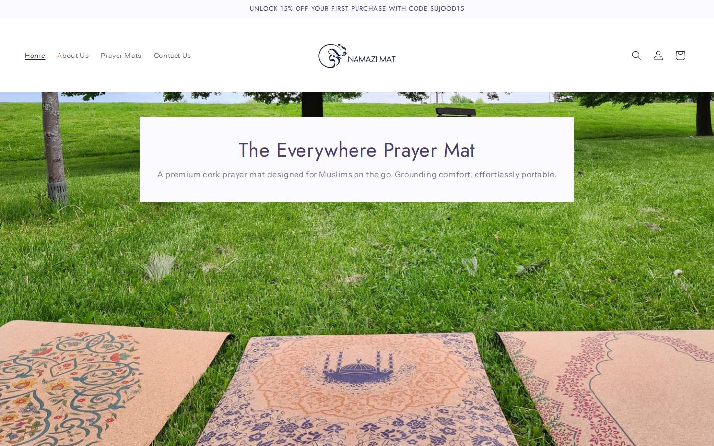 namazimat.com homepage screenshot