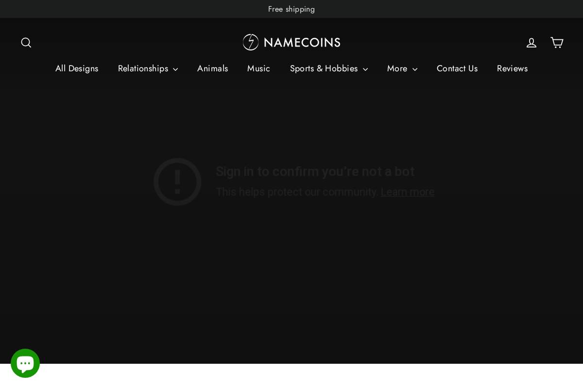 namecoins.com homepage screenshot