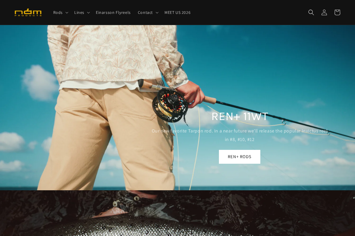 namproducts.com homepage screenshot