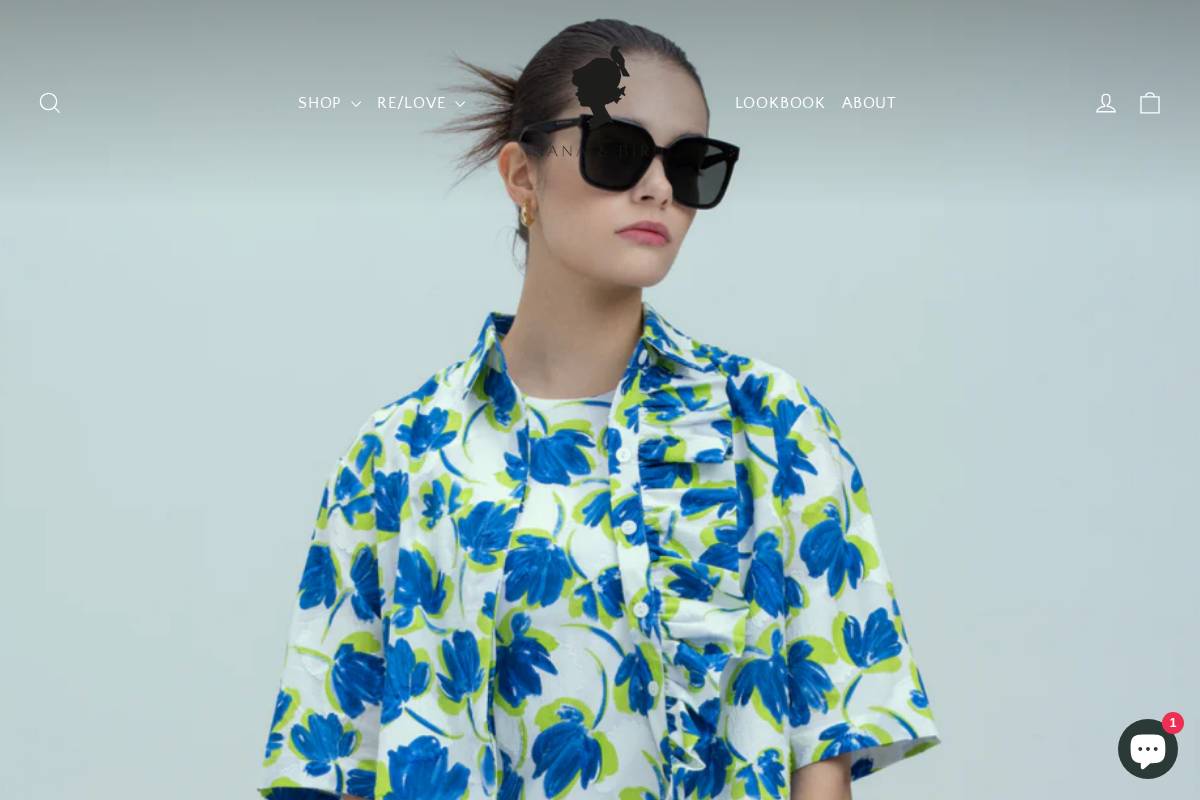 nanaandbird.com homepage screenshot