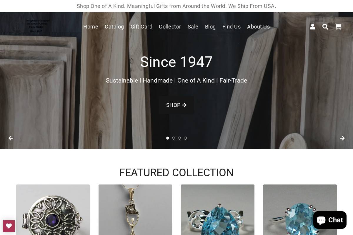 nancegalleries.com homepage screenshot