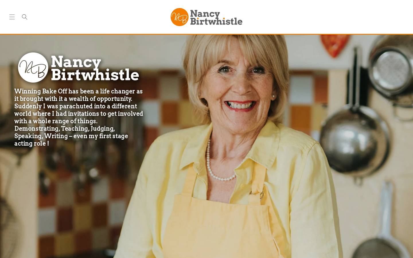 nancybirtwhistle.co.uk homepage screenshot
