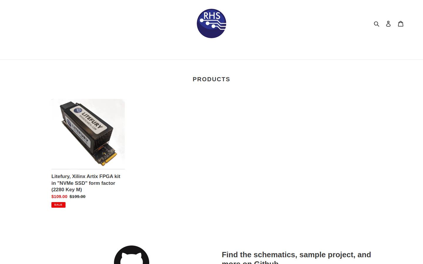 nanoevb.com homepage screenshot