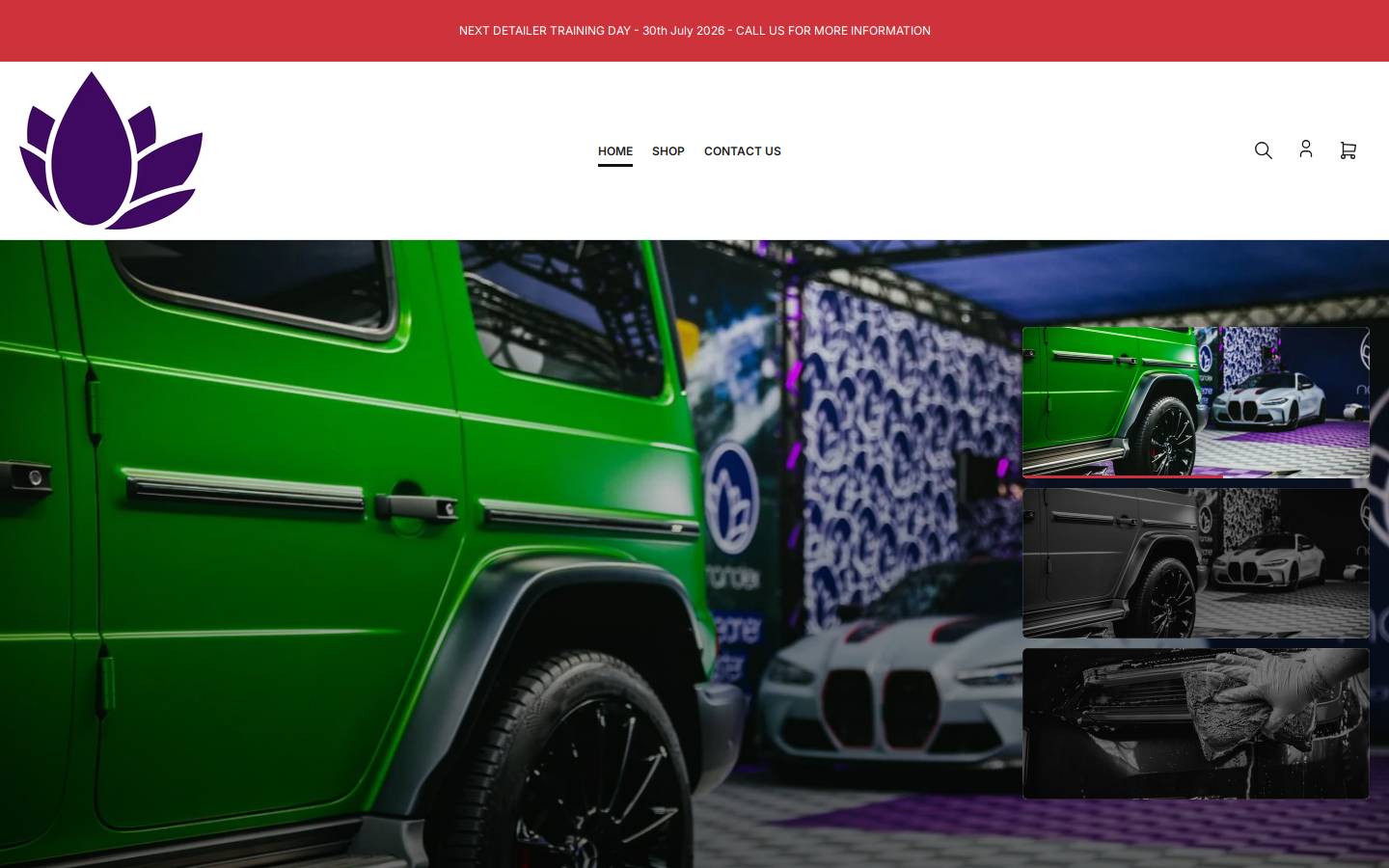 nanolex.co.uk homepage screenshot