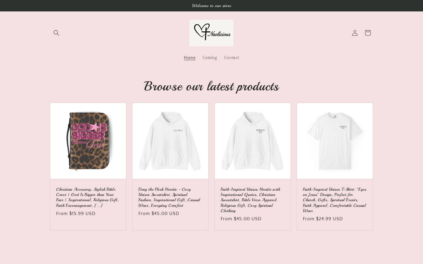 naolicious.com homepage screenshot