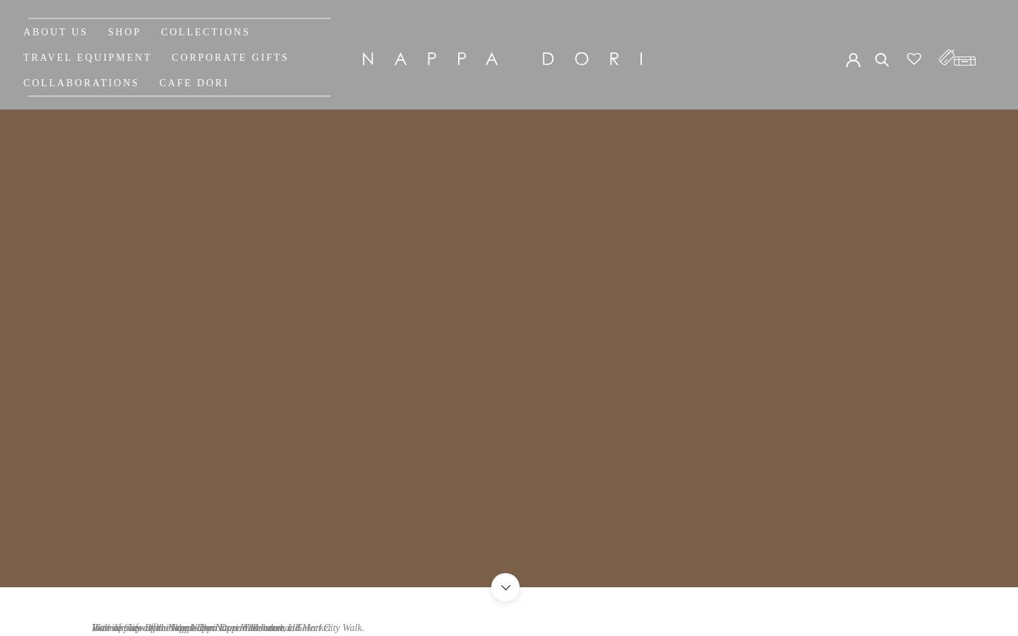 nappadori.com homepage screenshot