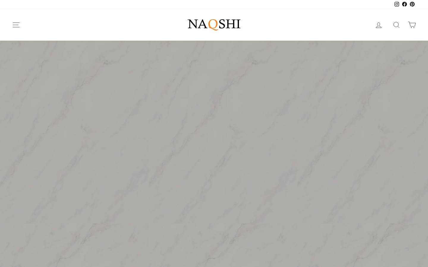 naqshiofficial.com homepage screenshot