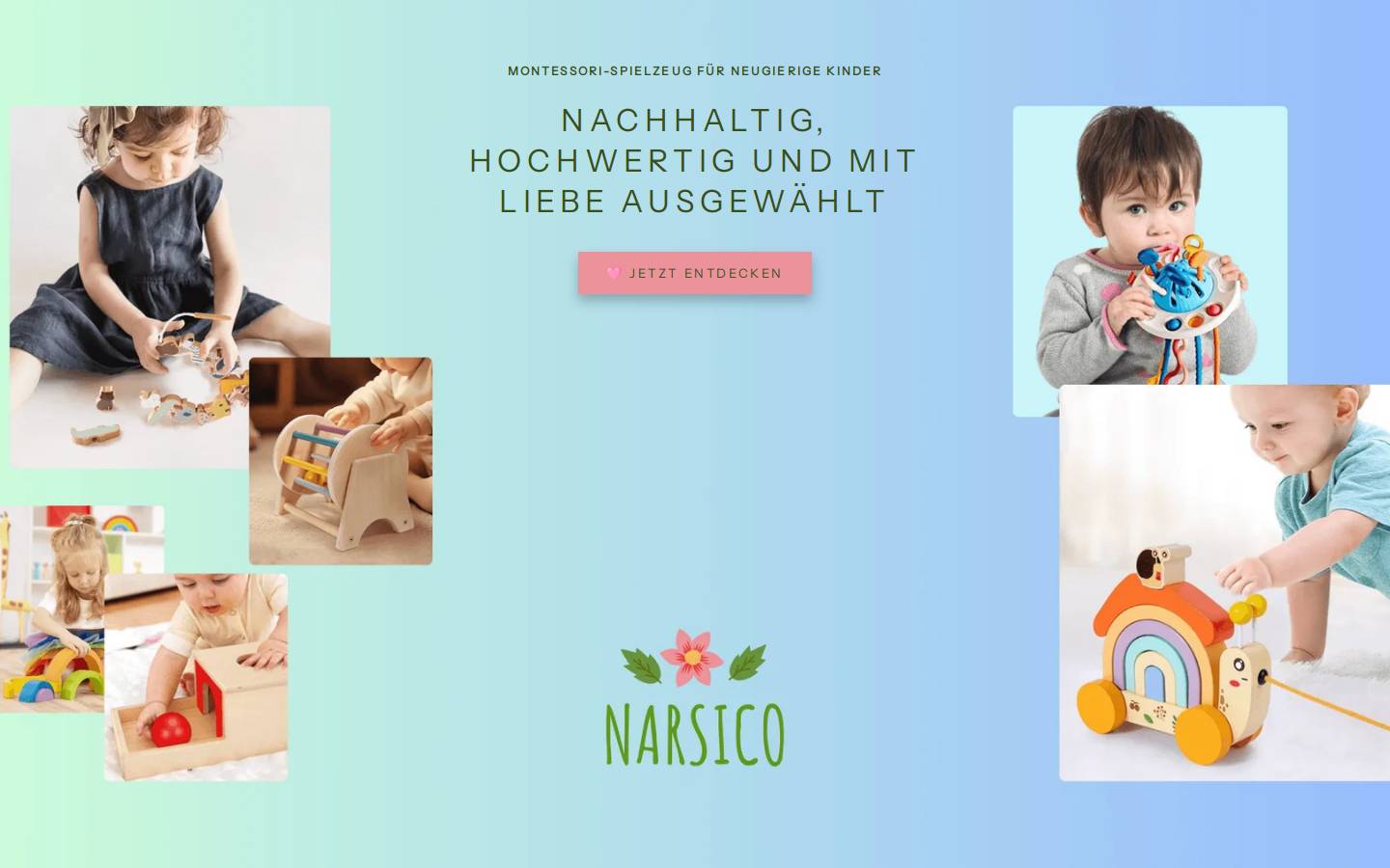 narsico.de homepage screenshot