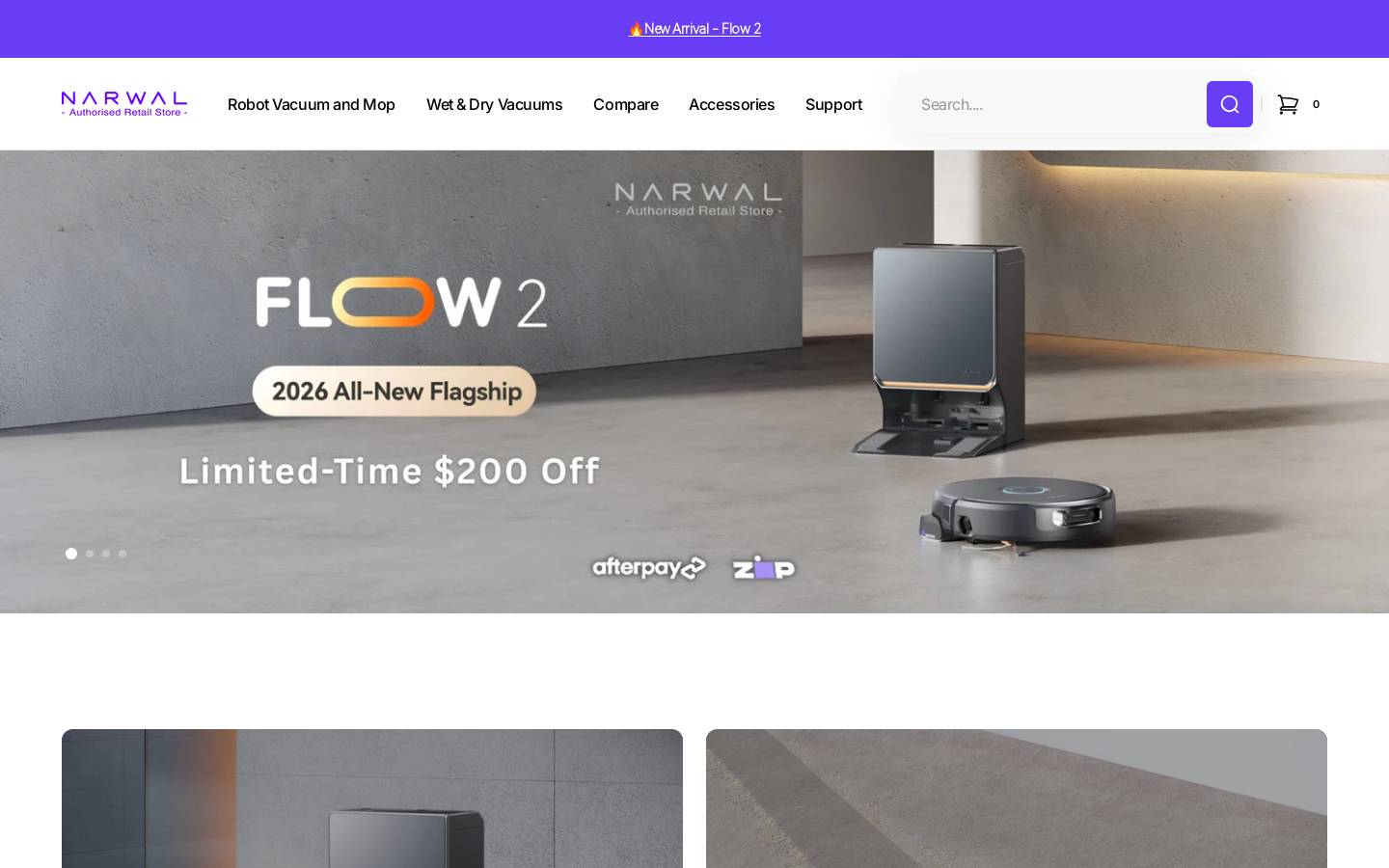 narwal.net.au homepage screenshot