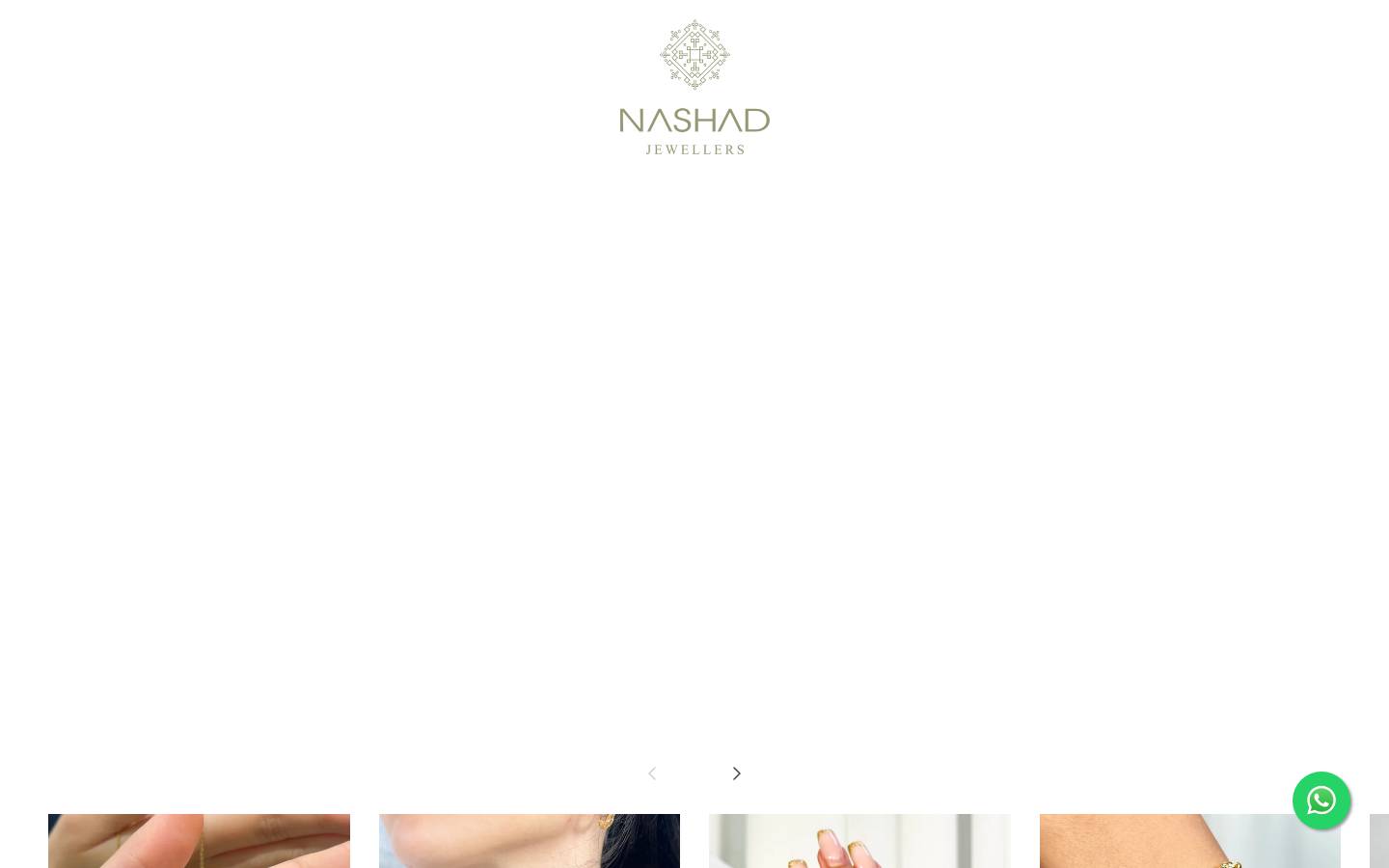 Nashad Jewellers homepage screenshot