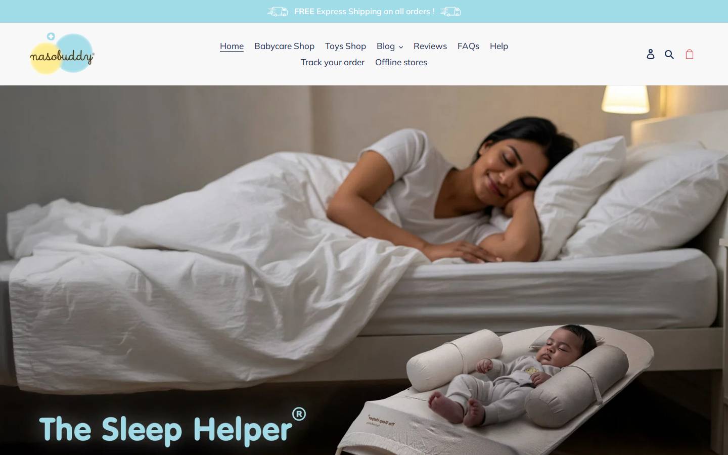 nasobuddy.com homepage screenshot