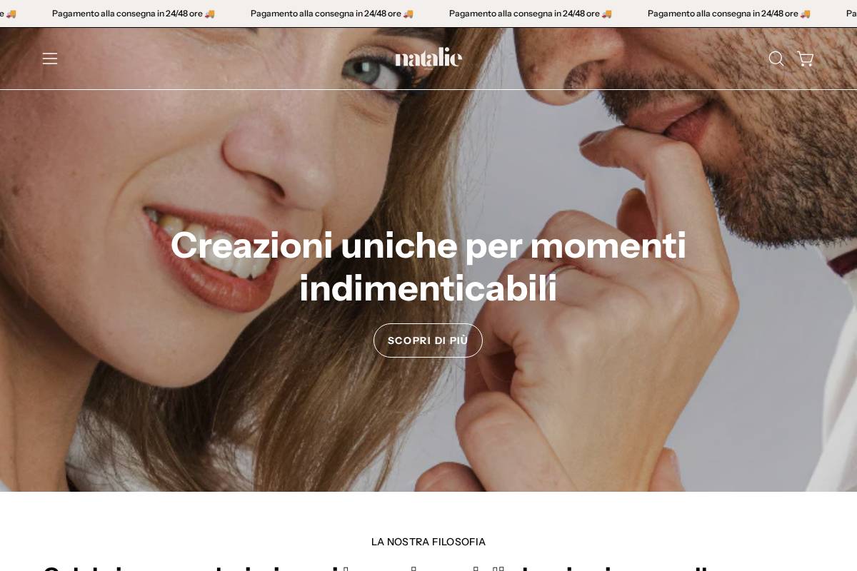 Natalieofficial homepage screenshot