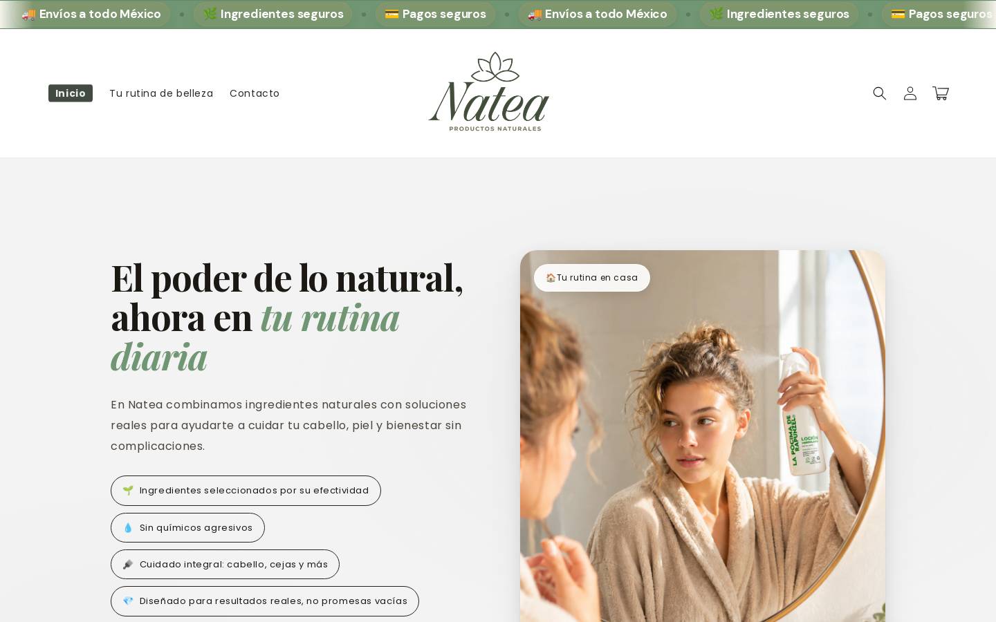 nateastore.com homepage screenshot