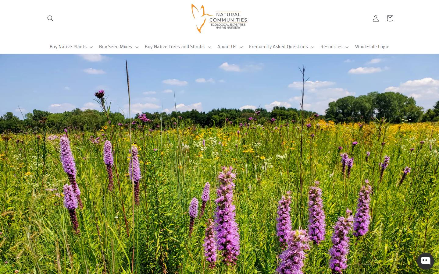 nativeplant.net homepage screenshot