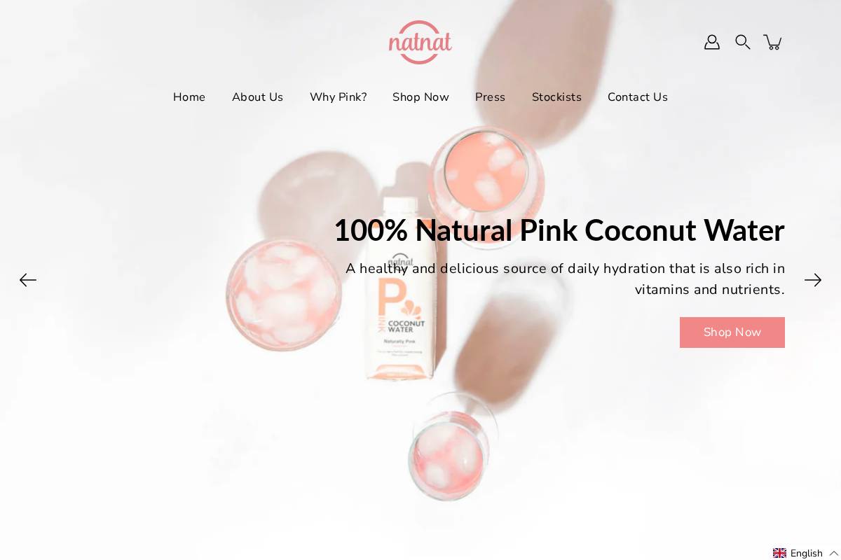 natnatcoco.com homepage screenshot