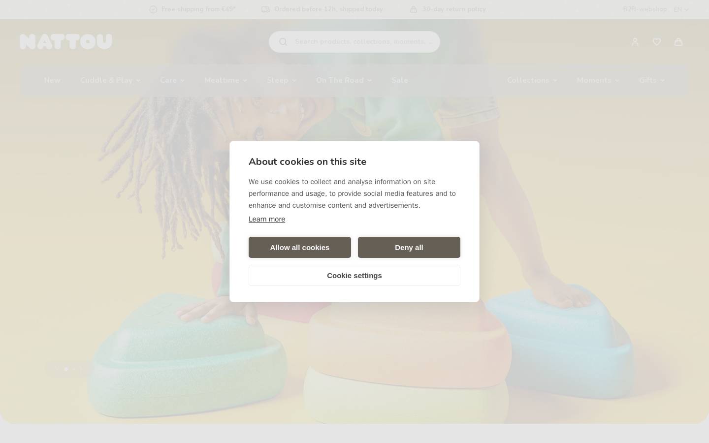 nattou.be homepage screenshot