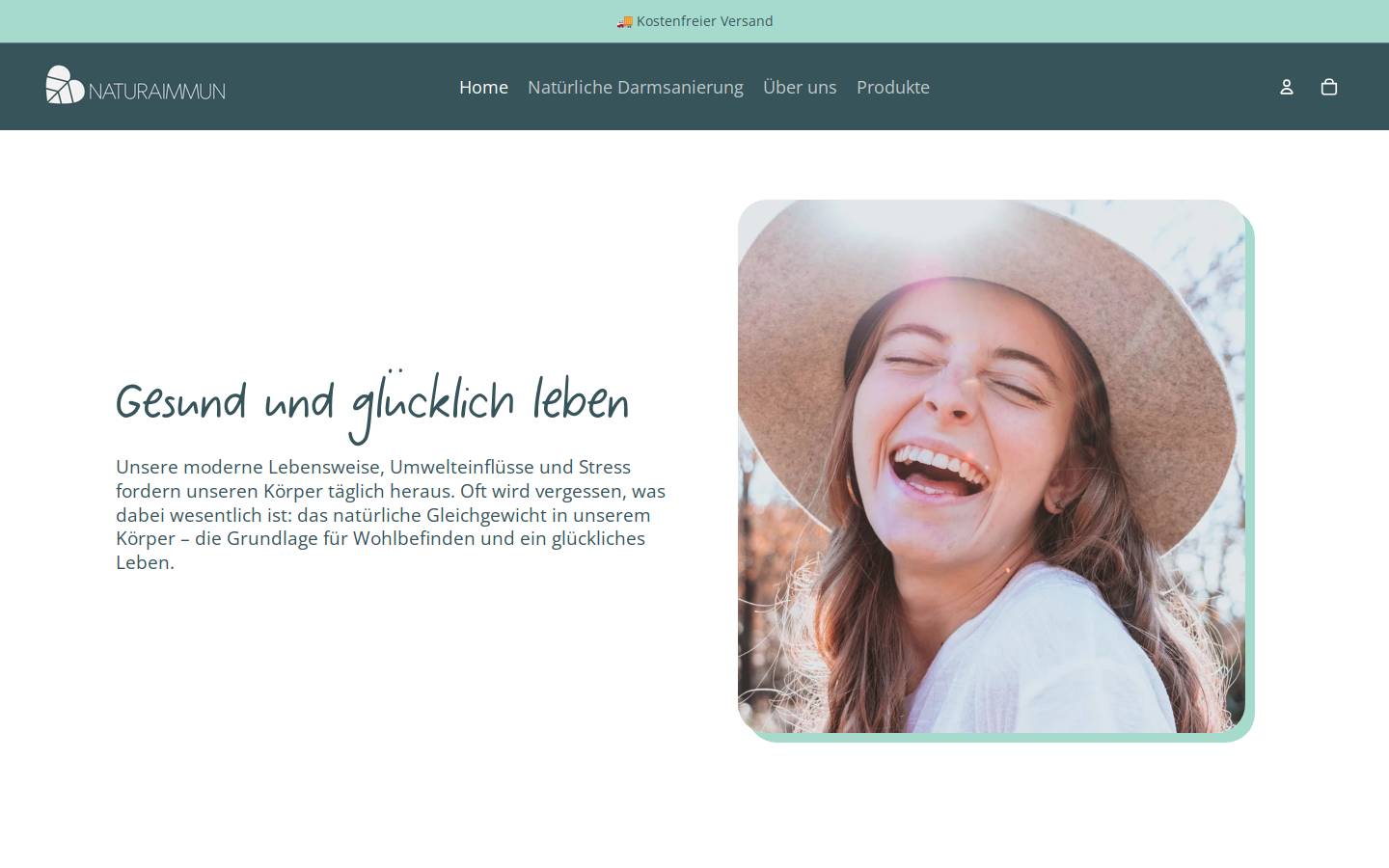 naturaimmun.de homepage screenshot