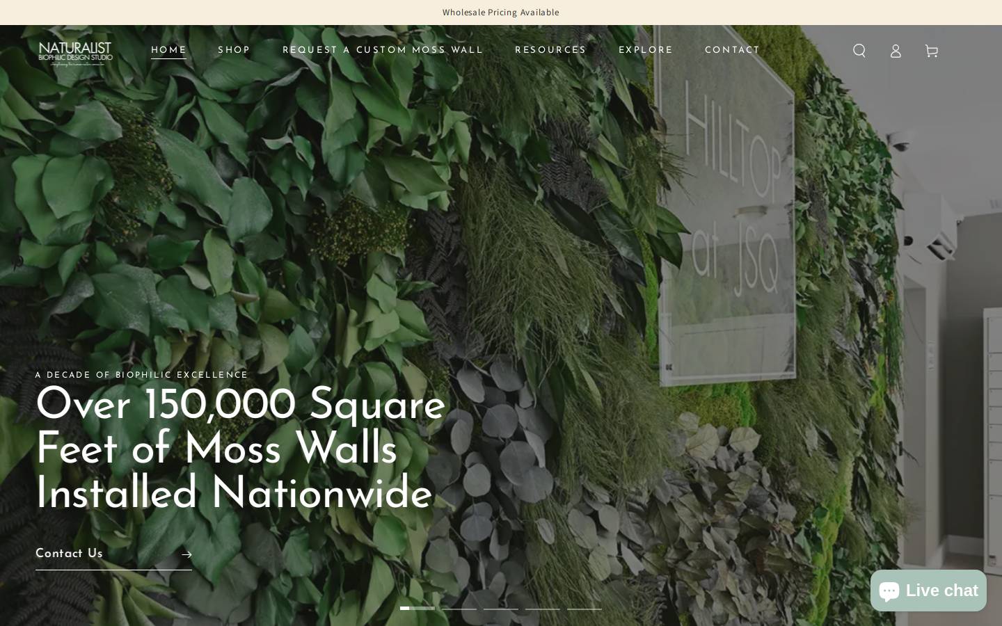 naturalist.us homepage screenshot