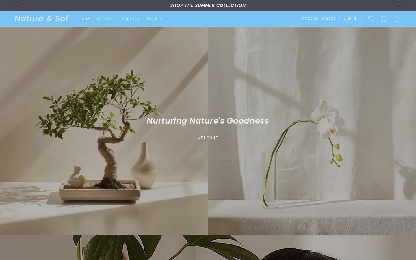 naturasolhealth.com homepage screenshot