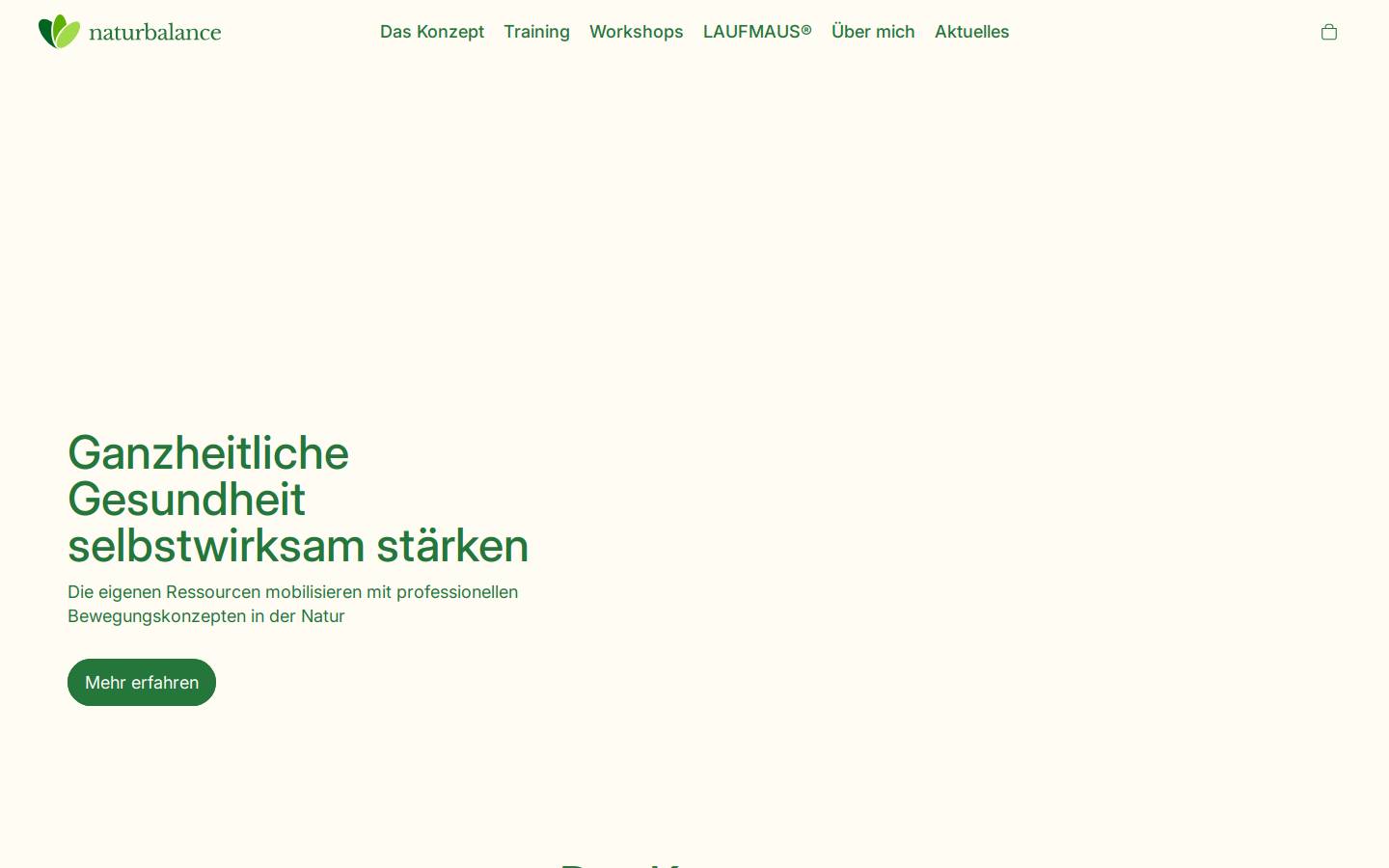 naturbalance.net homepage screenshot