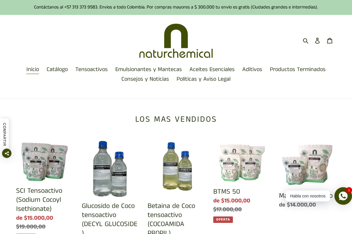 naturchemical.online homepage screenshot