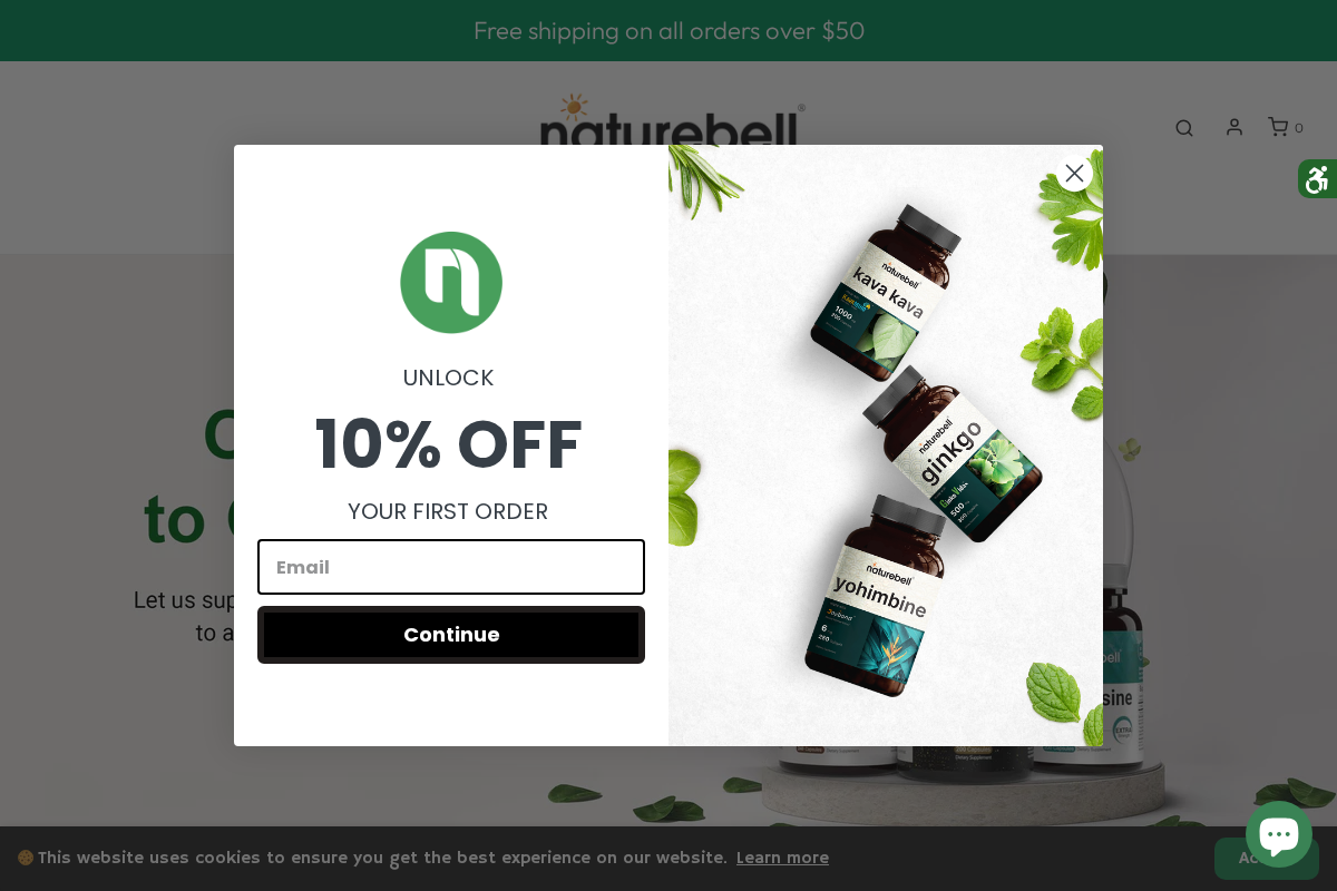 NatureBell homepage screenshot