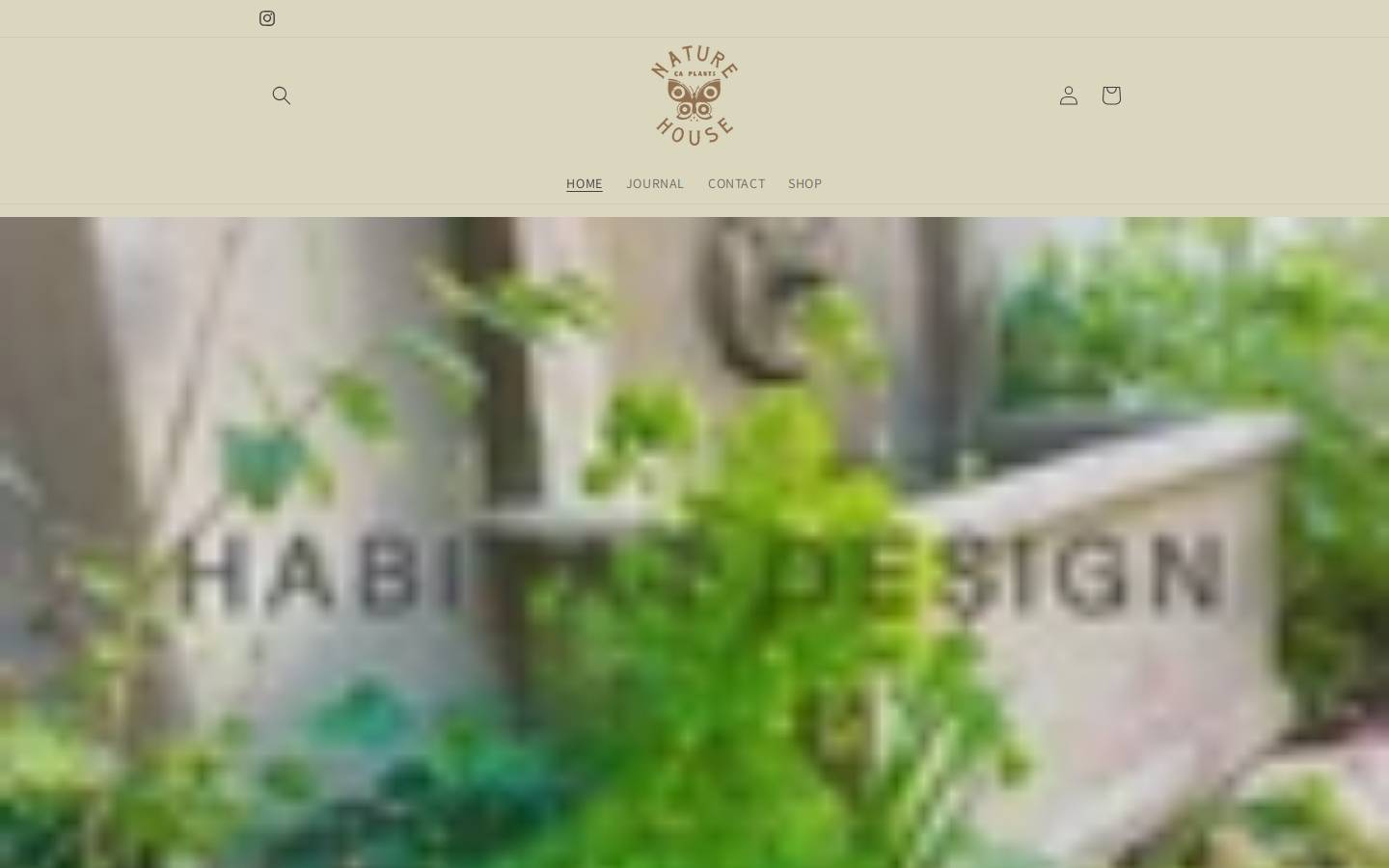 naturehouseca.com homepage screenshot